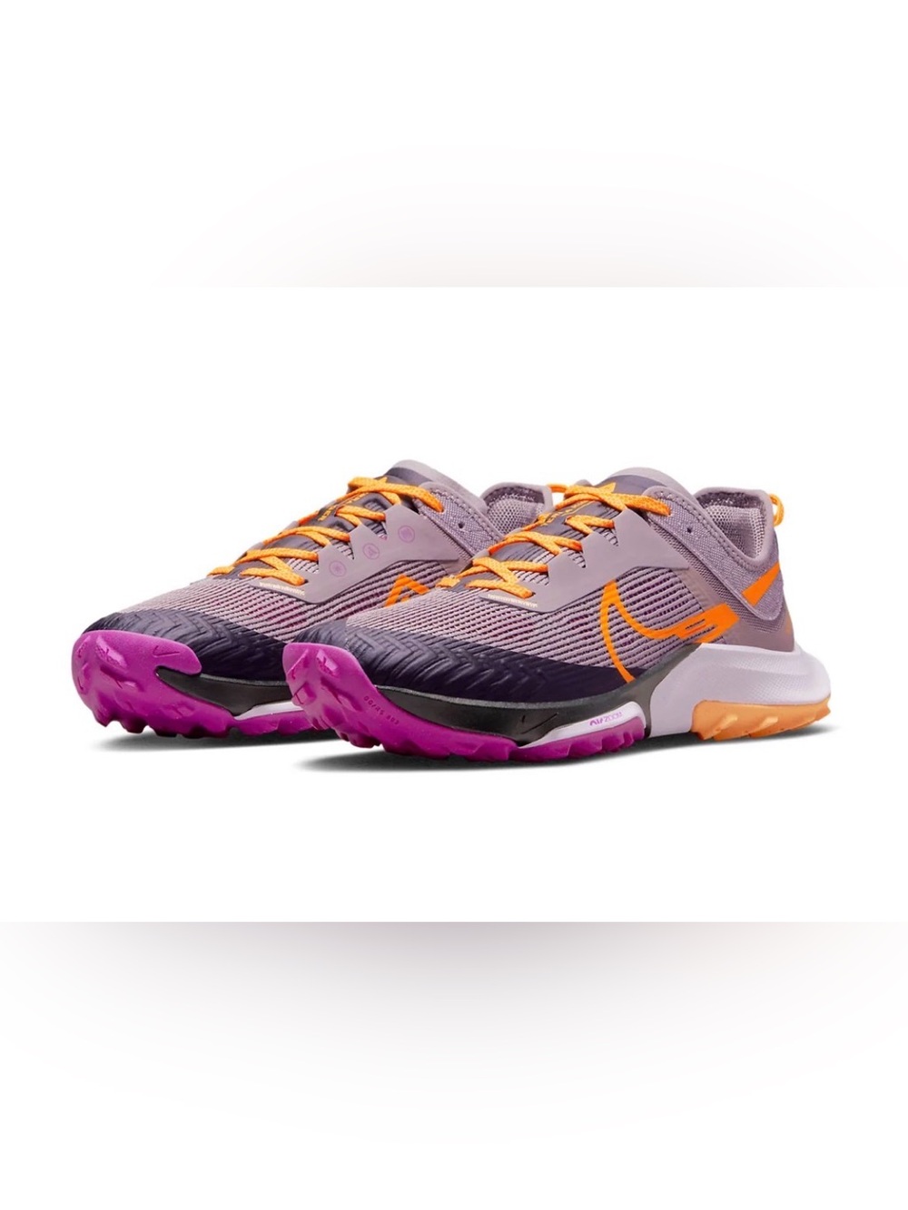 🔥🔥Brand New Nike Air Zoom Terra Kiger Women Size 8 'Purple Smoke Total